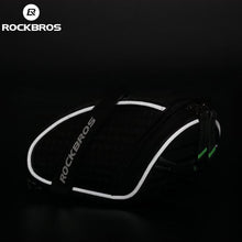 Reflective Saddle Bag (Black)