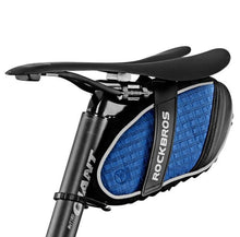 Reflective Saddle Bag (Blue)