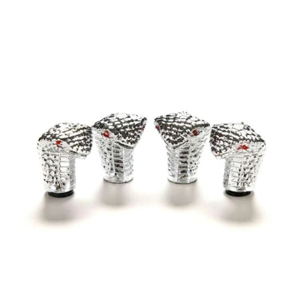 Decorative Serpent Valve Caps