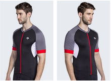 Men's Santic Pro Fit Jersey (Grey)