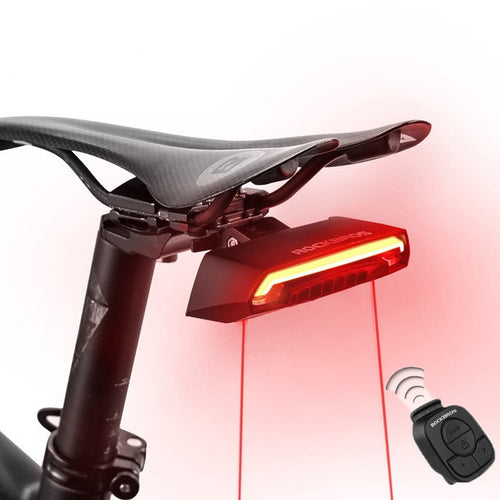 USB-Rechargeable LED Turn Signal and Laser Rear Light