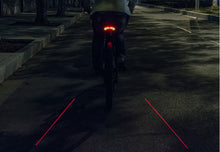 USB-Rechargeable LED Turn Signal and Laser Rear Light