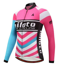 Women's Long-Sleeve Miloto Cycling Jersey (Bold)