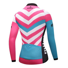 Women's Long-Sleeve Miloto Cycling Jersey (Bold)